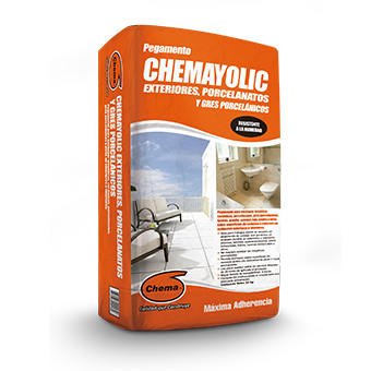 CHEMAYOLIC EXTERIORES PORCELANATOS Y GRES PORCELANICOS